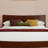 Phoenix Wood Platform Bed with Matching Footboard-324910953-324910956