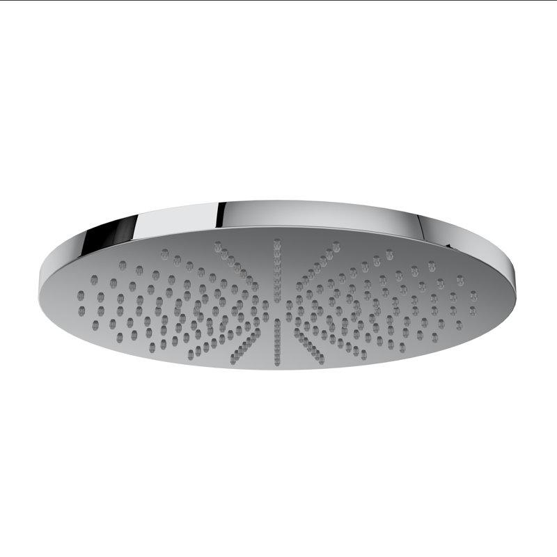 Rodello Rain Showerhead, Polished Chrome