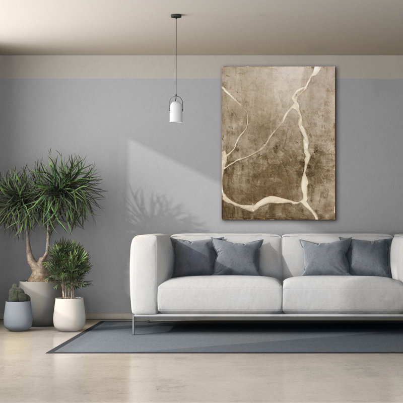  «Vibranium» par Design Fabrikken, art mural sur toile, H 54 po x l 40 po