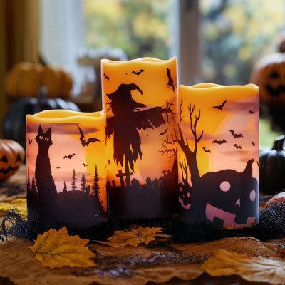 Candle with Plastic And Candle Wax Holder
