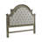Colchester King Upholstered Panel Headboard - Brown-1409521942-1401078530