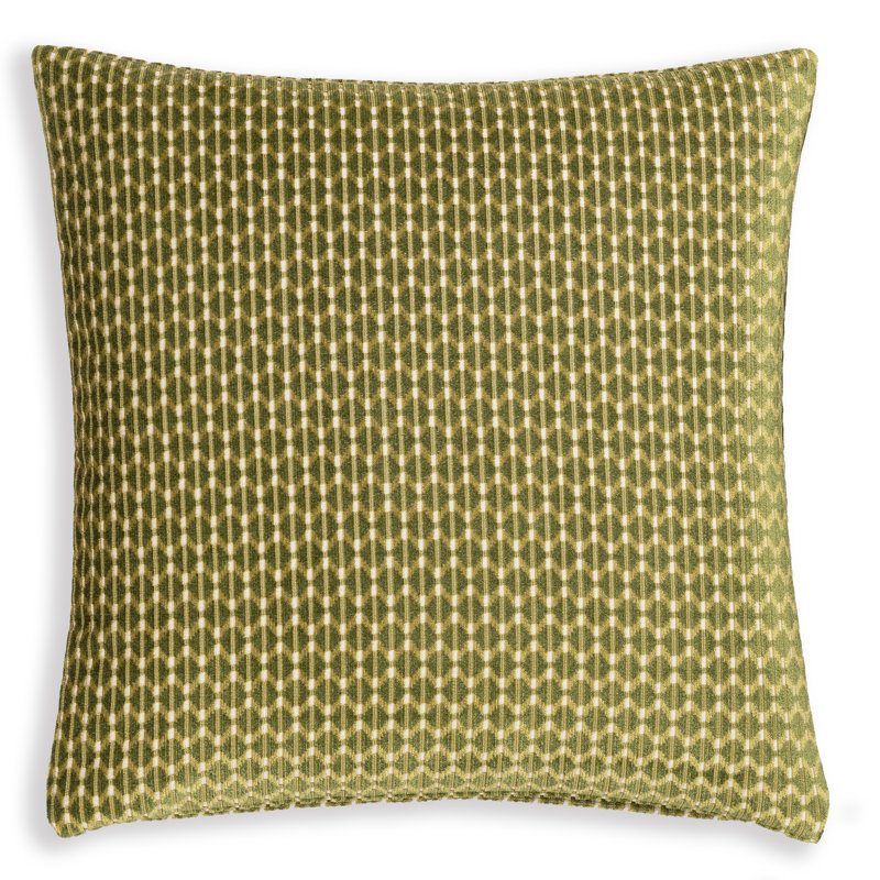 Coussin décoratif, Rectangle H 36 po x l 14 po, Vert, Polyester