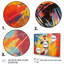Pop Art Baseball Homerun sur toile-1836288383-1836288382