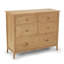 Brigance Solid Wood 110cm W 5 - Drawer Chest of Drawers