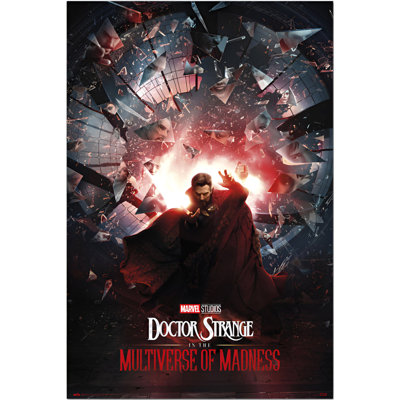  Officiellement sous licence Doctor Strange - Multiverse, affiche d'art - 24 x 36 po - reproduction décorative - papier à affiche - prête à encadrer