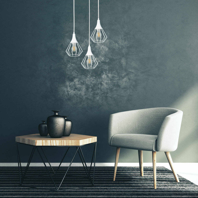 Arlene 3 - Light Pendant, White