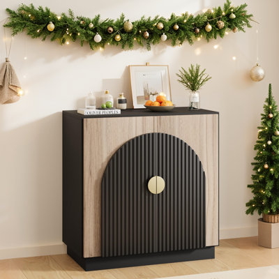 2 - Door Rectangle Accent Cabinet