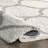 Armiead Cozy Trellis Power Loom Performance Shag Ivory/Gray Rug-1044023728