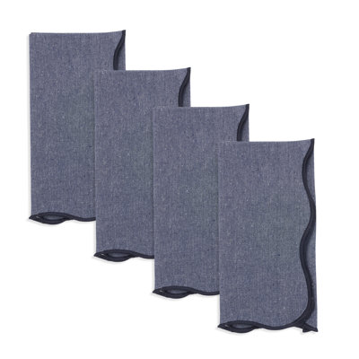 Eco Chic Scallop Napkin (Set of 4)