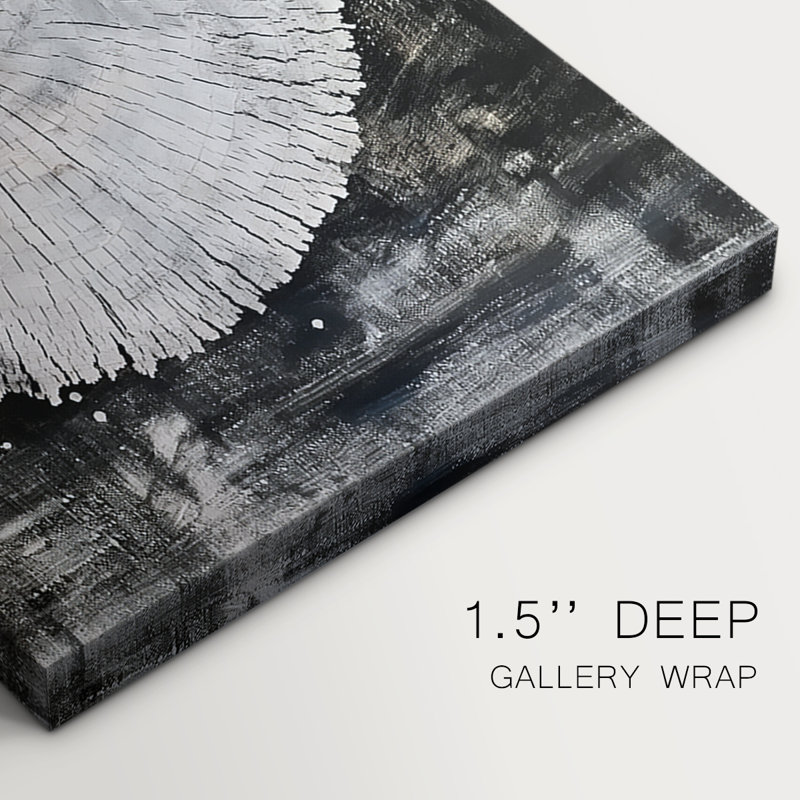 ABSTRACT Series CCV - Toile tendue sur mesure - 3 pièces, H 12 po x l 24 po