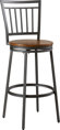 Kanagy Swivel Steel Counter & Bar Stool