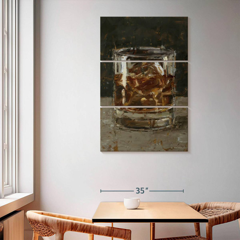 Yarlin The Hard Stuff I, 65" H x 42" W