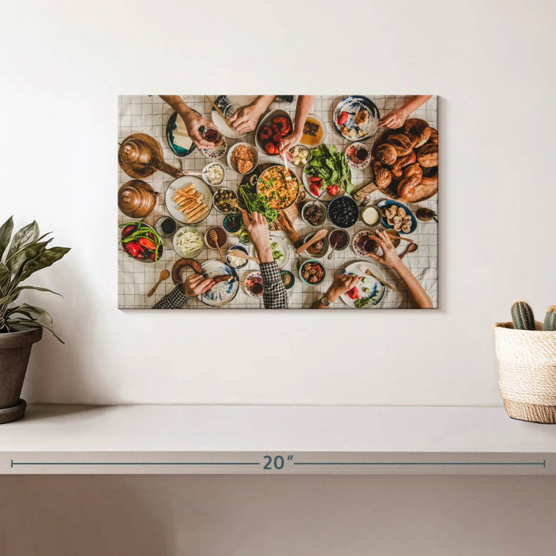 Yarlin Turkish Breakfast, 8" H x 12" W