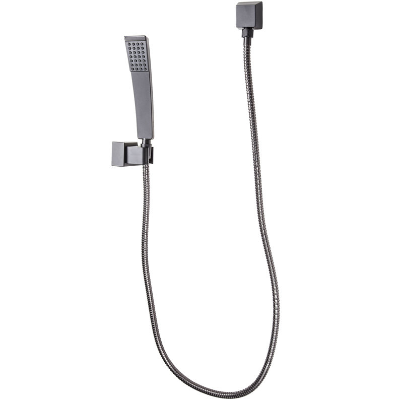 Pomme de douche portative Kenzo, Noir mat