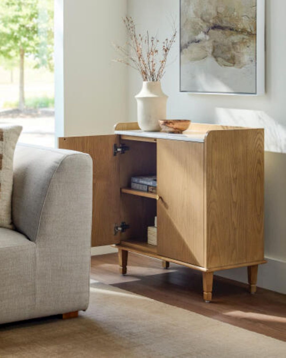 Becki Owens x Livabliss Arista Accent Cabinet