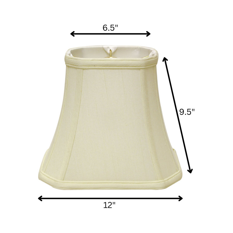 Abat-jour cloche en soie 9,5 "(araignée), Oeuf