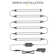 Inlight 12-inch Plug-in LED Under Counter Lights for Kitchen, Pack of 6