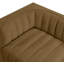 Tissu d'ameublement en velours Paynton 2 pièces Canapé modulaire-702581285