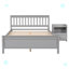 Cadre de lit double avec table de chevet Alberich-88087932