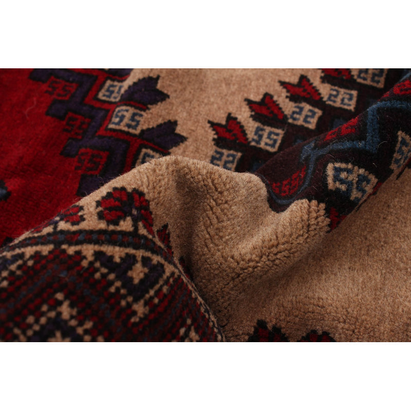 Tapis brun clair Rizbaft 6 pi 11 po x 9 pi 0 po