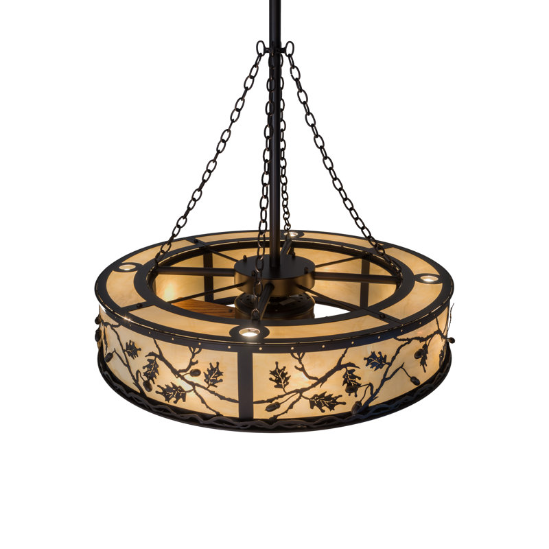 Lustre tambour 12 lumières