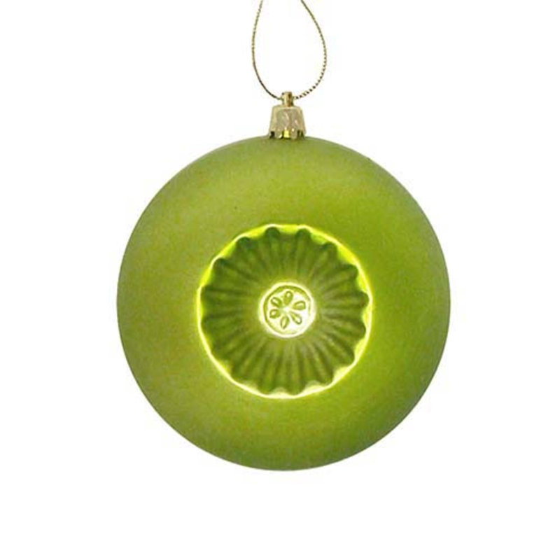 Boule de Noël mat incassable, Vert