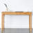 Burlywood Rectangular Solid Wood desks-107376209