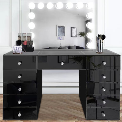 Coiffeuse Hollywood avec miroir
