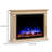 Fireplug Pro 33 Inch Smart Electric Fireplace with Encase Surround Mantel-120961190