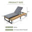 Chaise longue d'extérieur avec table d'appoint-1887113114