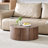 Modern Cylindrical Drum Accent Table Versatile Side Table with Anti-Slip Fee-1053973989-1040854464