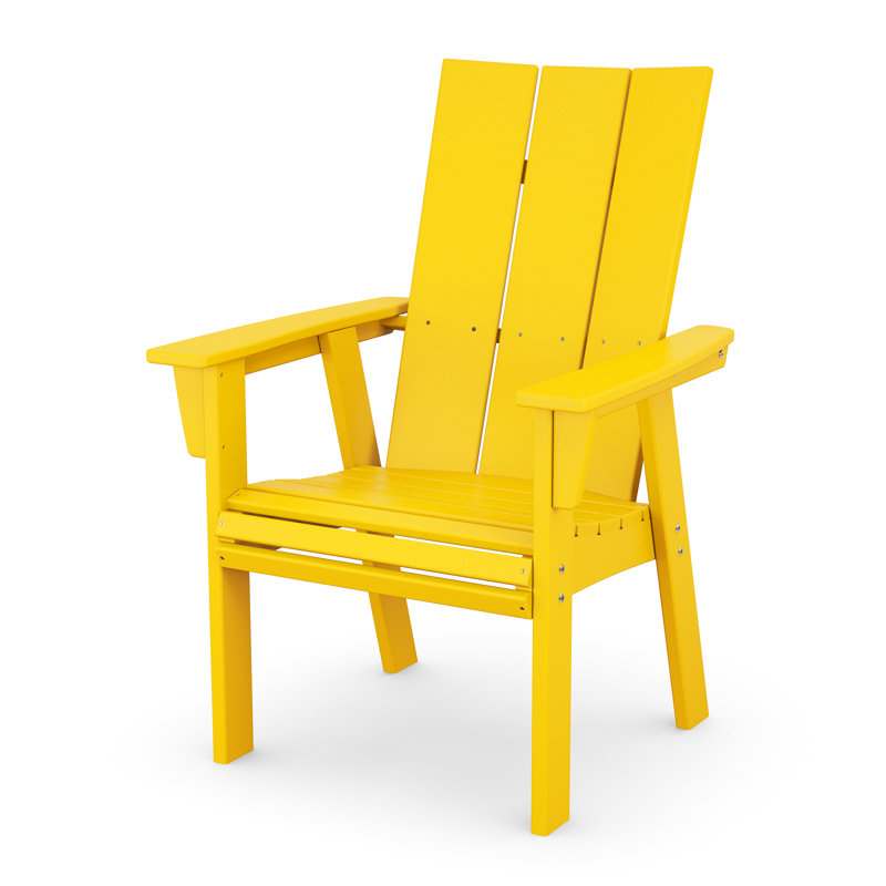 Chaise Adirondack POLYWOOD, Citron