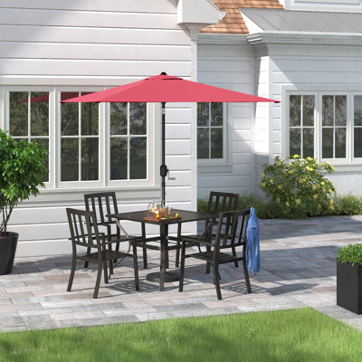Bohn 77 x 77 Square Market Umbrella