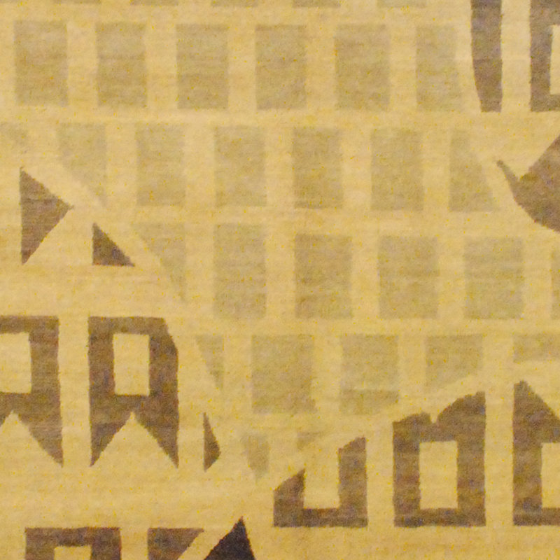 Tapis tibétain fait à la main