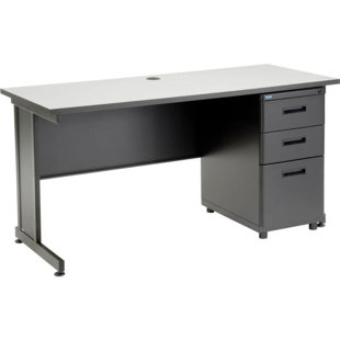 Metal Base Executive Desk