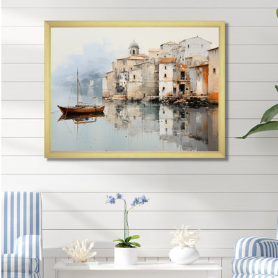 Almarina - Bateau, art mural, salon