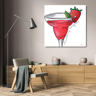 «Bay Isle Home ™ Ball», art de la galerie Susan sur toile tendue: Strawberry Daiquiri