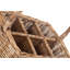 Wicker Rectangular 6 Section Cutlery Basket