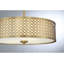 Luminaire suspendu tambour simple à 3 lumières en laiton Mike-11939708