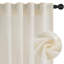 Dennan Linen Curtain Rod Pocket Back Tab,Linen Semi Sheer Curtains for Bedroom-1498411040-1507424377