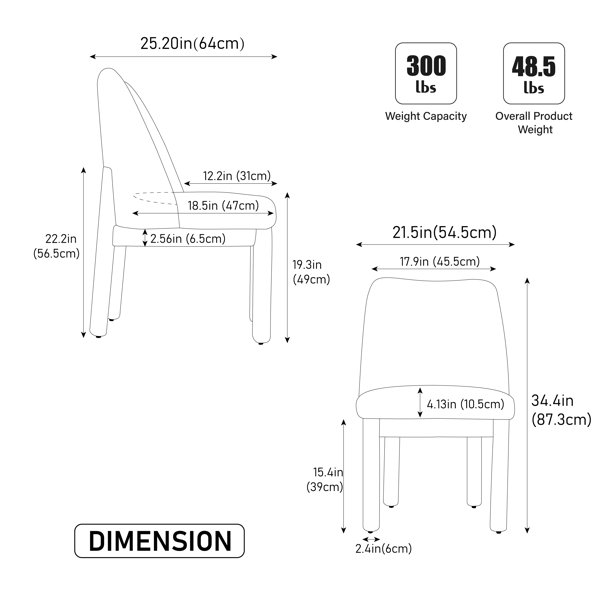 Dimensions du produit