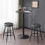 Shey Upholstered Counter Stool with Metal Frame-194714970