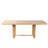 Extendable Dining Table with Removable Leaf and sturdy Legs-1905141679