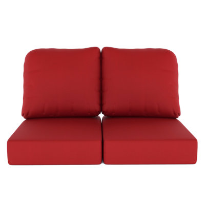 Amala Sunbrella® Indoor/Outdoor Loveseat Cushion