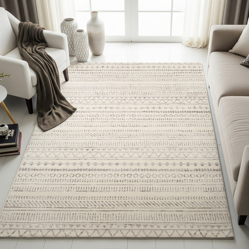 Geometric Area Rug, Rectangle 200 x 274cm