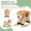 Peluche à bascule, lion à bascule