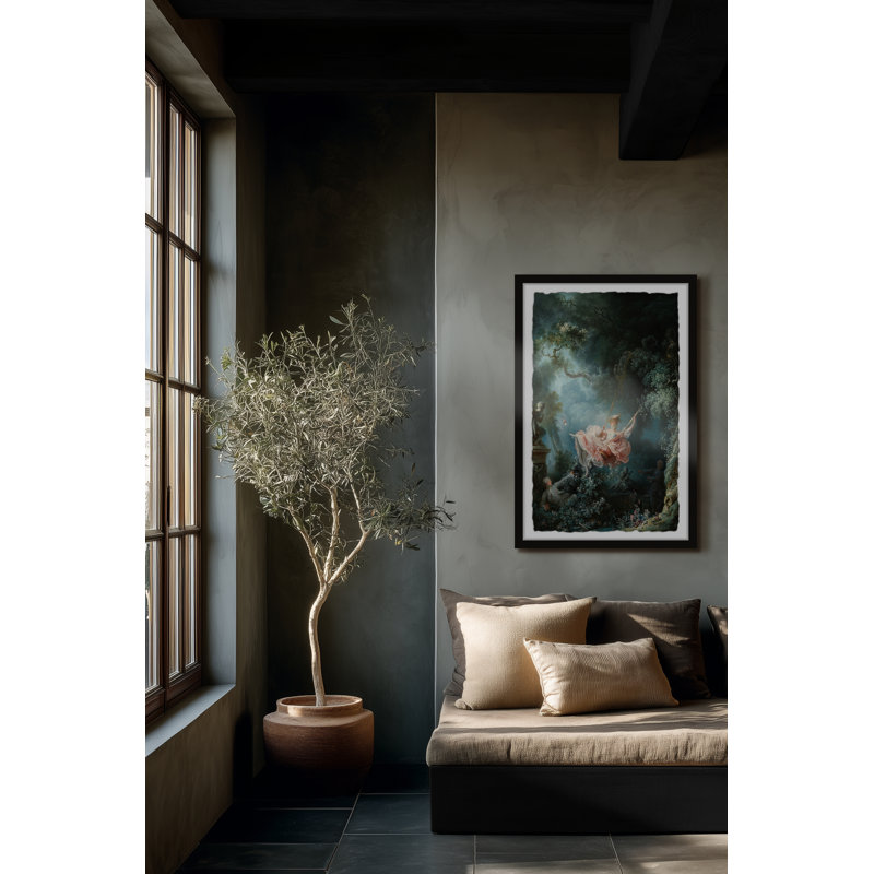 «The Swing», reproduction encadrée, H 45 po x l 30 po