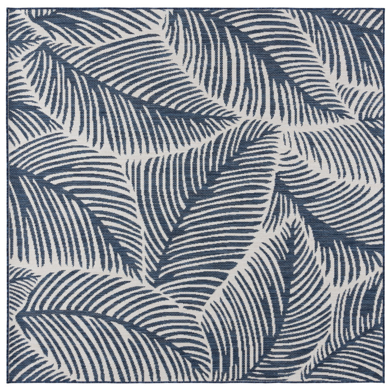 Argimira Performance Performance Floral Rug, Square 6'7"