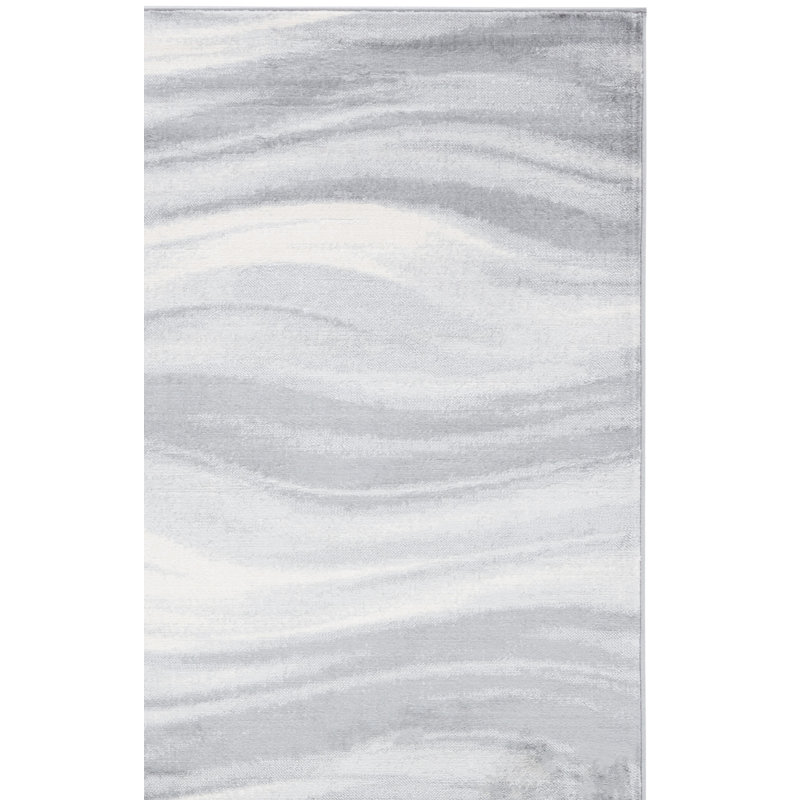 Jasper 100 Performance Abstract Rug, Square 6'7"