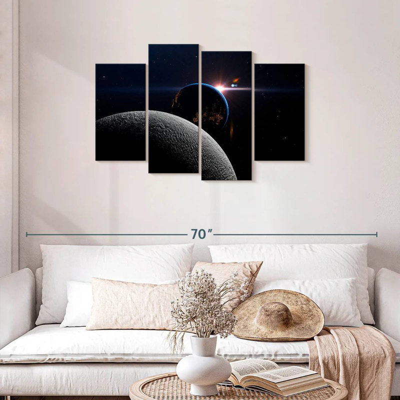 Oberle Lunar Eclipse, 27"H x 43"W